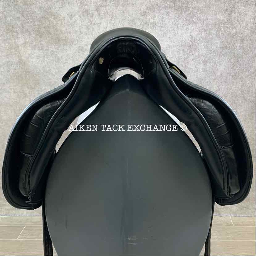 **SOLD** Albion Style SL Dressage Saddle, 16.5" Seat, Short Flap, Medium Tree, Wool Flocked Panels