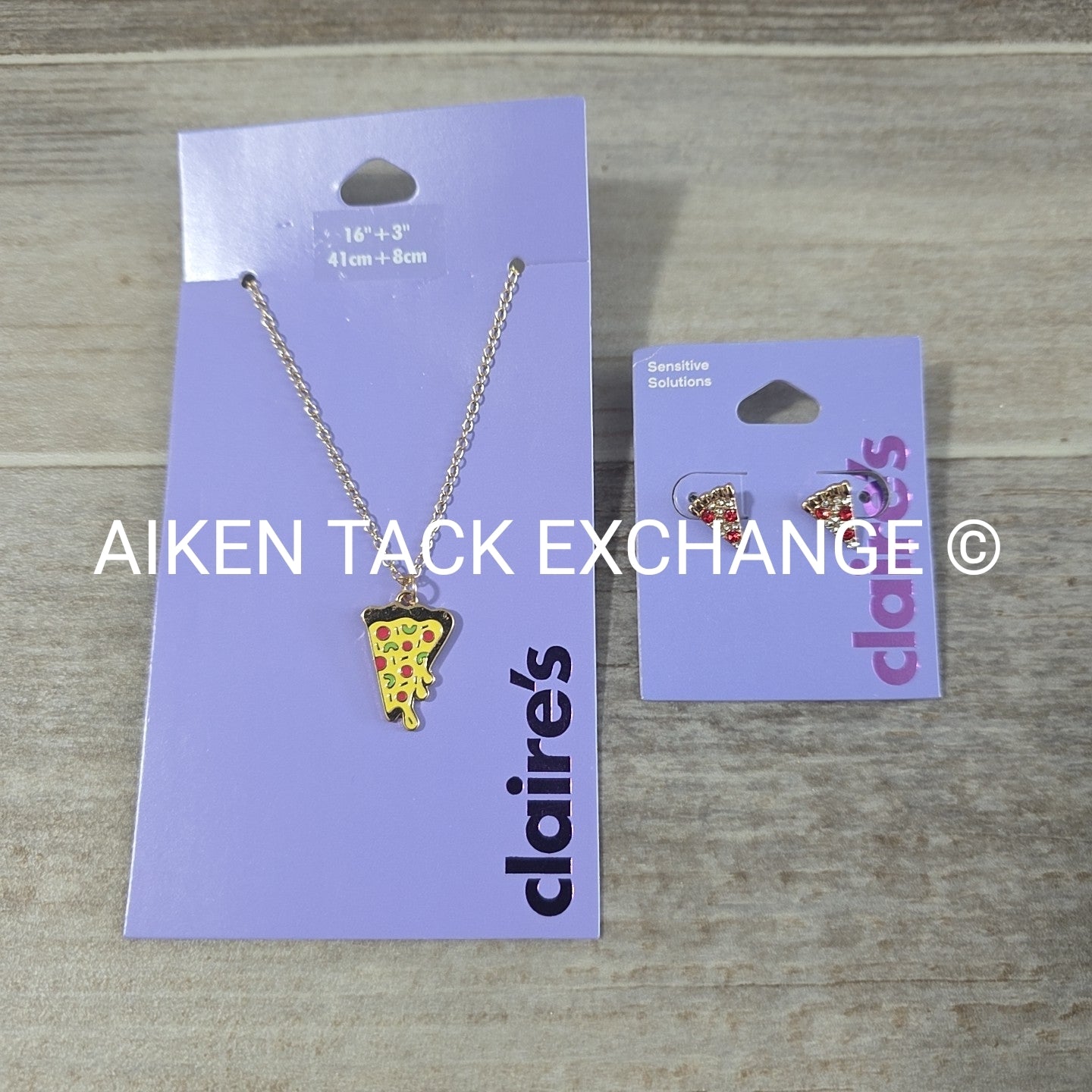 Claire's Necklace + Earring Set