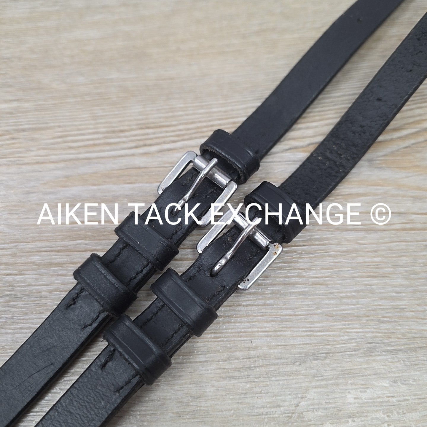 Correct Connect Intermittent Padded Reins, Black, 55"