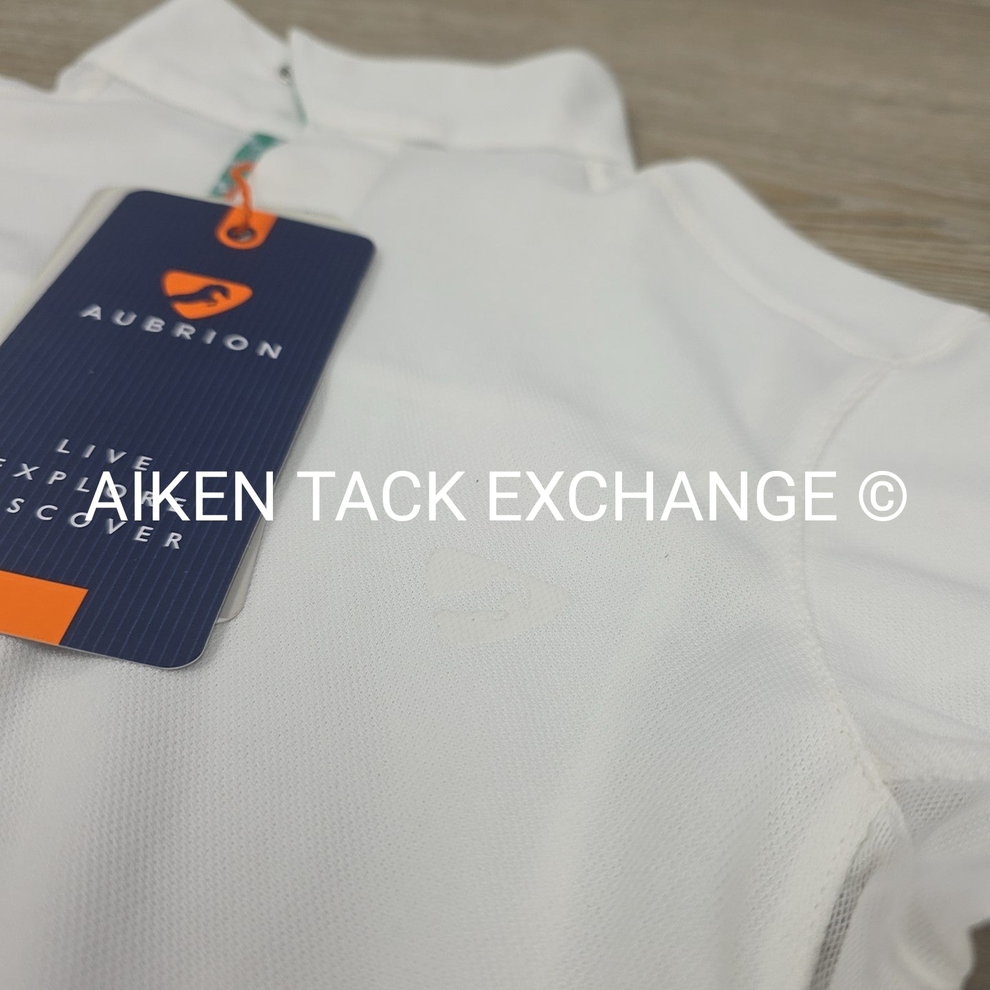 Shires Aubrion Long Sleeve Show Shirt, Size Medium