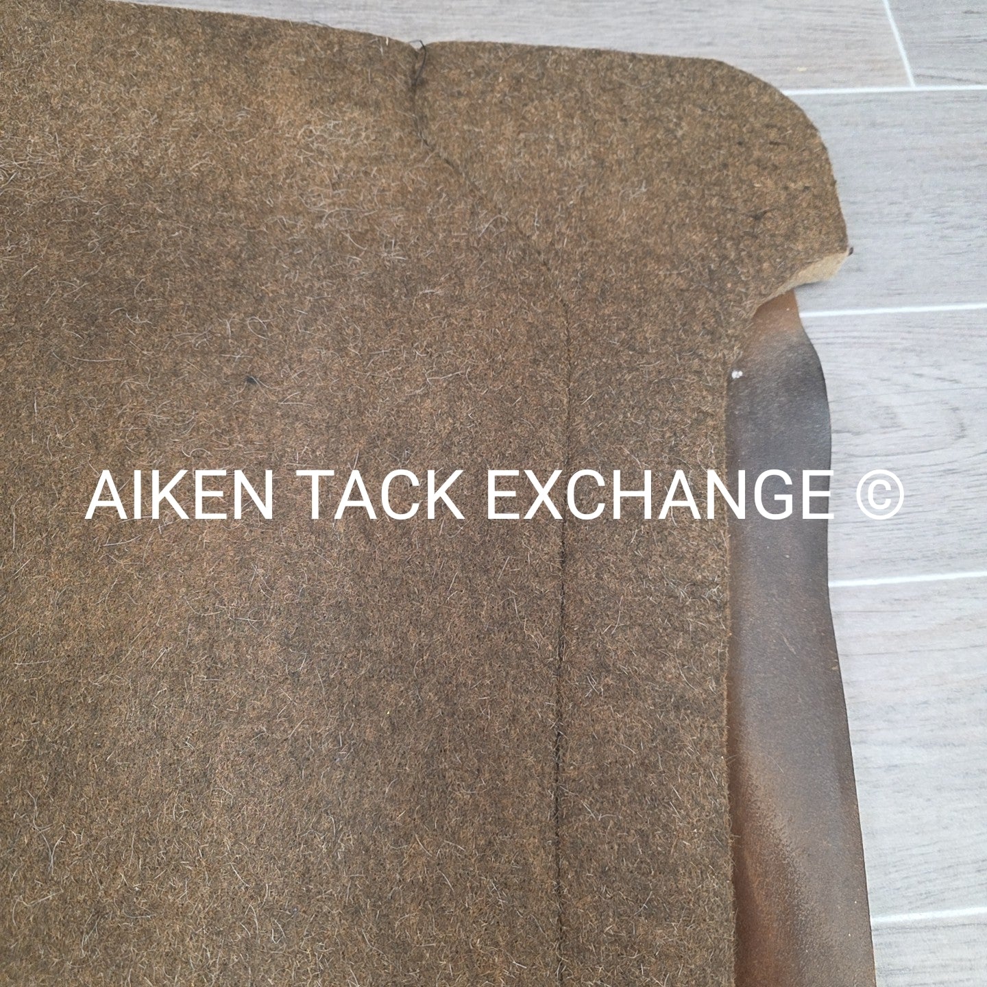 Diamond Wool Felt Western Saddle Pad