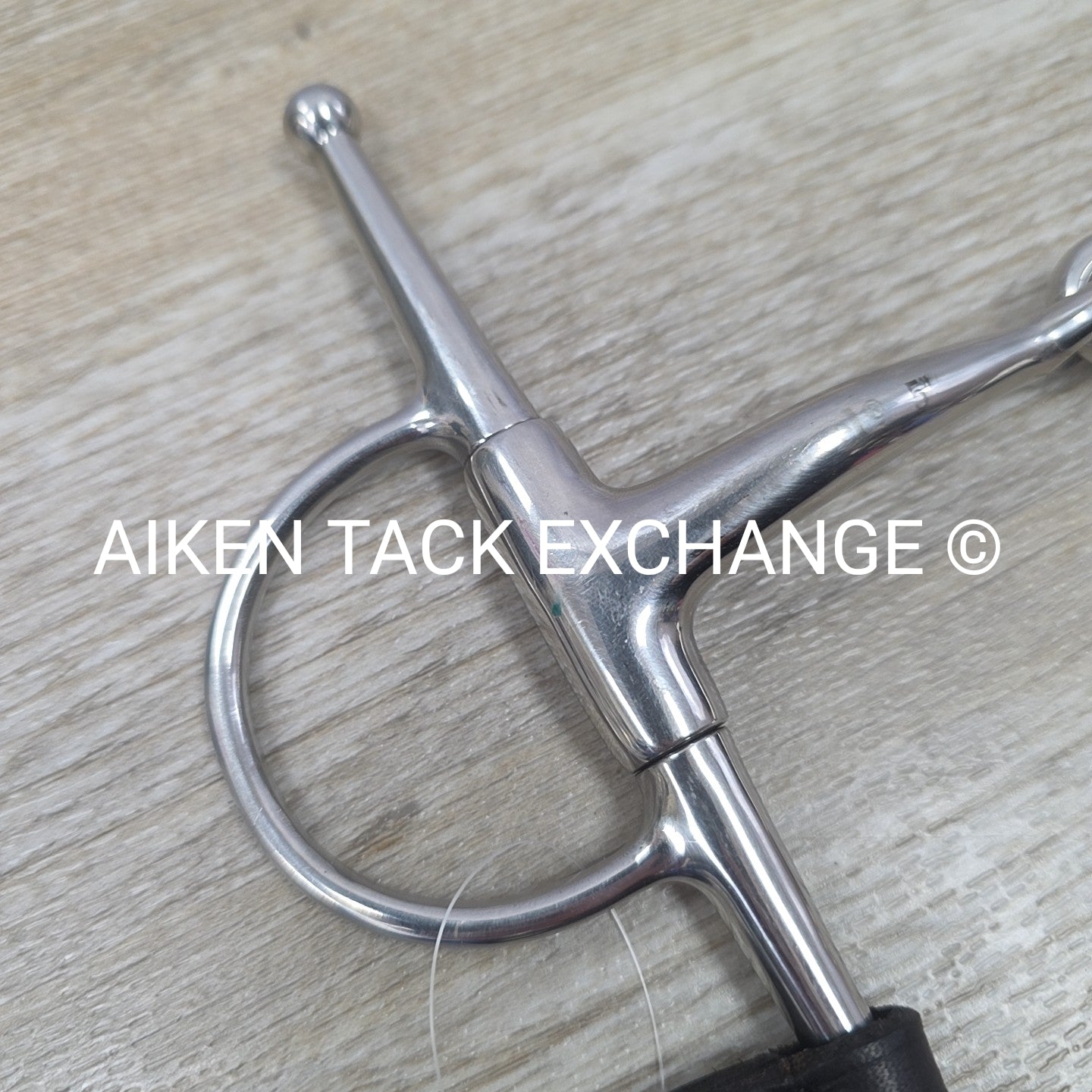 Korsteel Single Joint Full Cheek Bit with Keepers, 5"