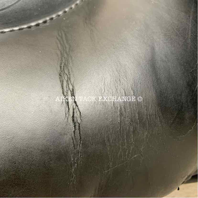 **SOLD** 2016 Passier Sirius Dressage Saddle, 18" Seat, Medium Tree with FRT-System, Wool Flocked Panels