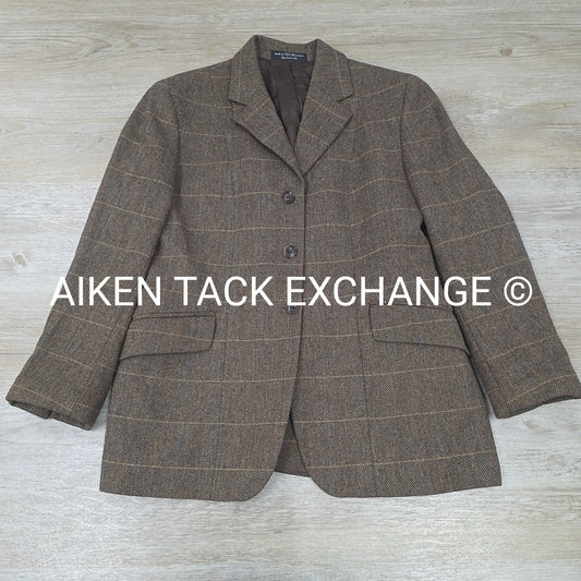 RJ Classics Sterling Collection Tweed Hunt Coat, Size 10 R