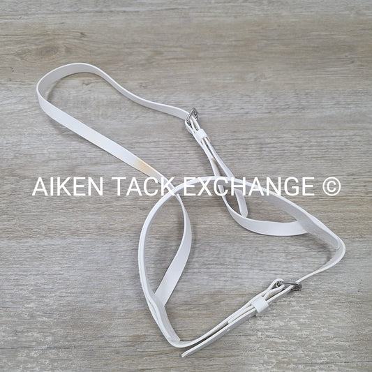 Jacks Beta Noseband, White, Size Cob / Full