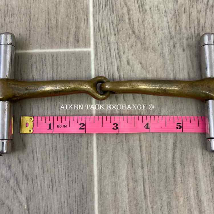 Herm Sprenger KK Shaped Aurigan Single Joint D Ring Bit 5.5"