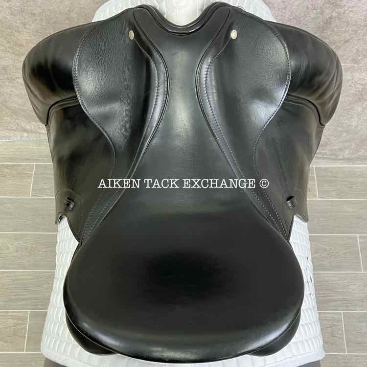 2007 Schleese Infinity Dressage Saddle, 18.5" Seat, Adjustable AdapTree, Wool Flocked Panels