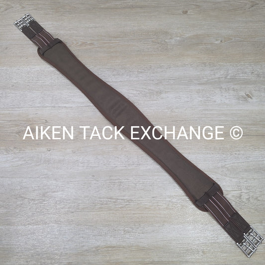 Ovation Double End Elastic Girth, Brown, 46"