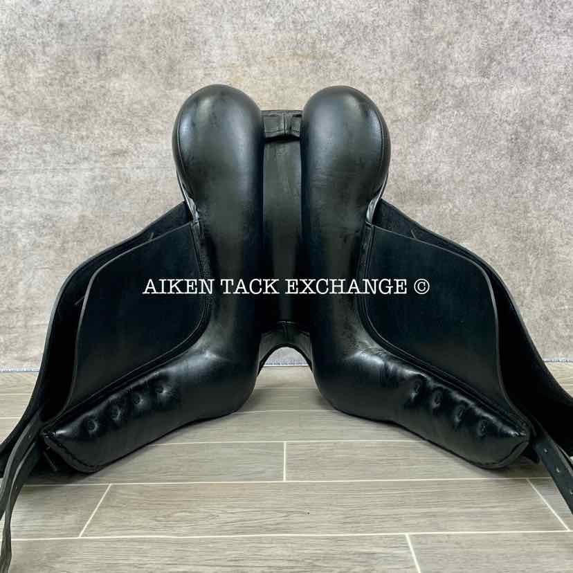 **SOLD** Borne DS Flexion Dressage Saddle, 17.5" Seat, Medium Tree, Wool Flocked Panels