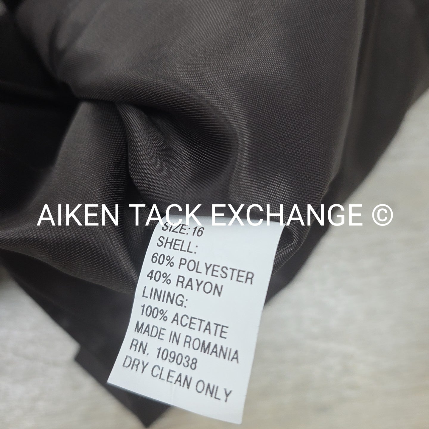 Ovation Show Coat, Size 16