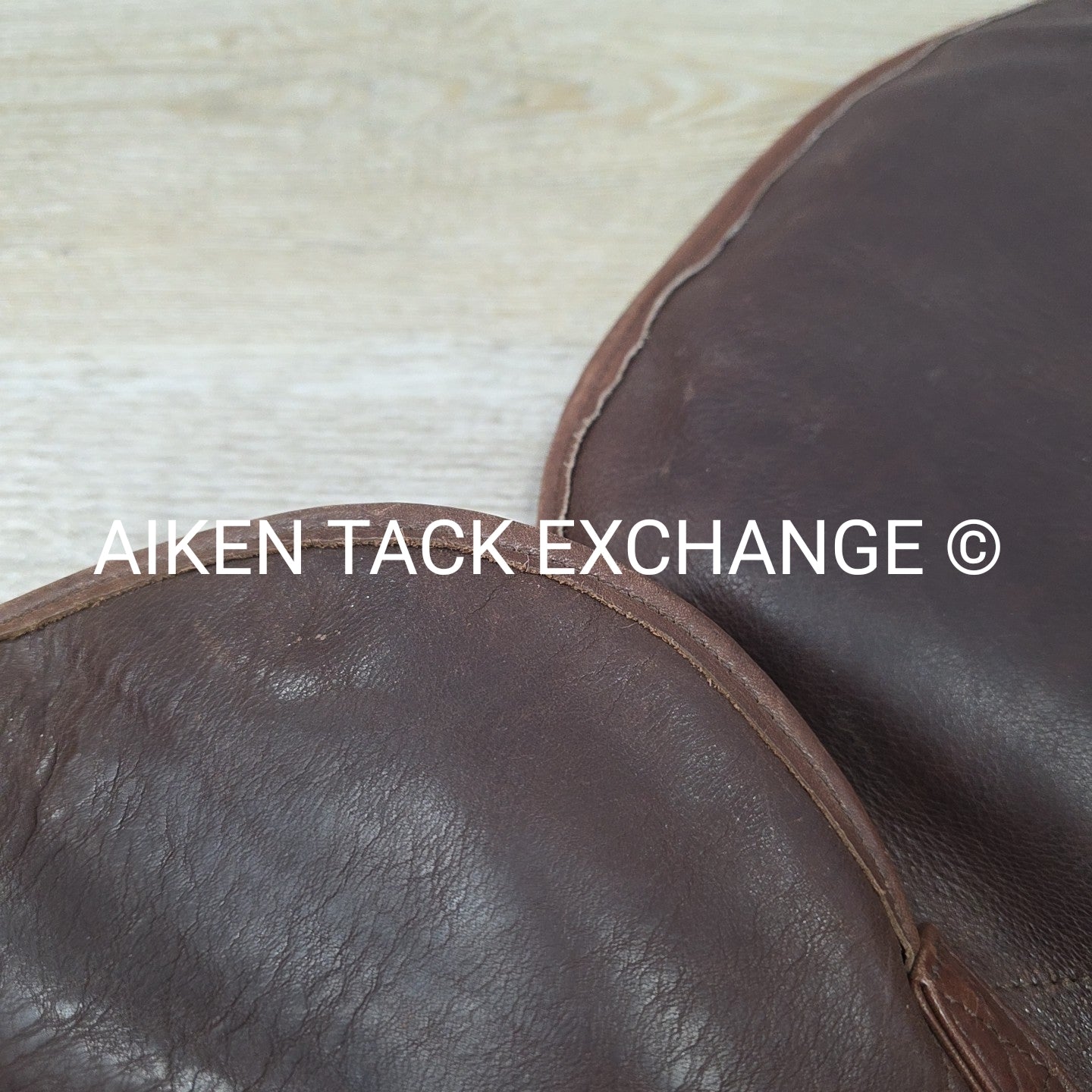 Ogilvy Leather & Foam Half Pad, 16.5" - 18"