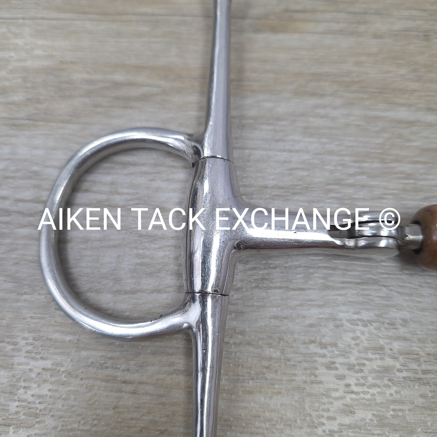 Full Cheek Double Hinge Bit with Copper Roller 5"