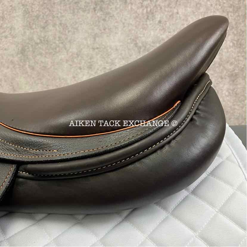 HDR Memor-X Close Contact Jump Saddle, 18.5" Seat, 3.5 Fit - Wide Tree, Foam Panels