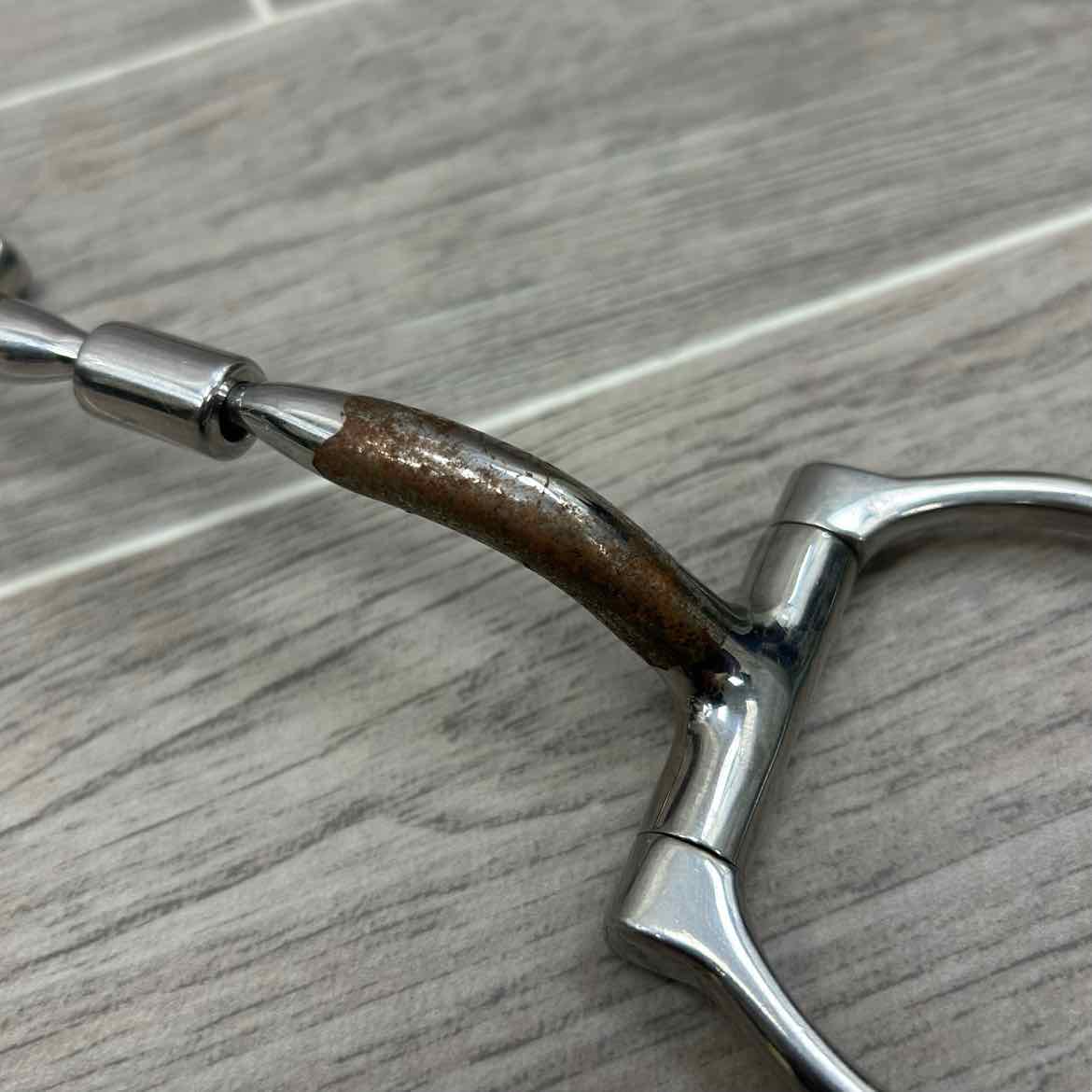 Myler Dee without Hooks and Comfort Snaffle with Narrow Barrel MB 01 5"