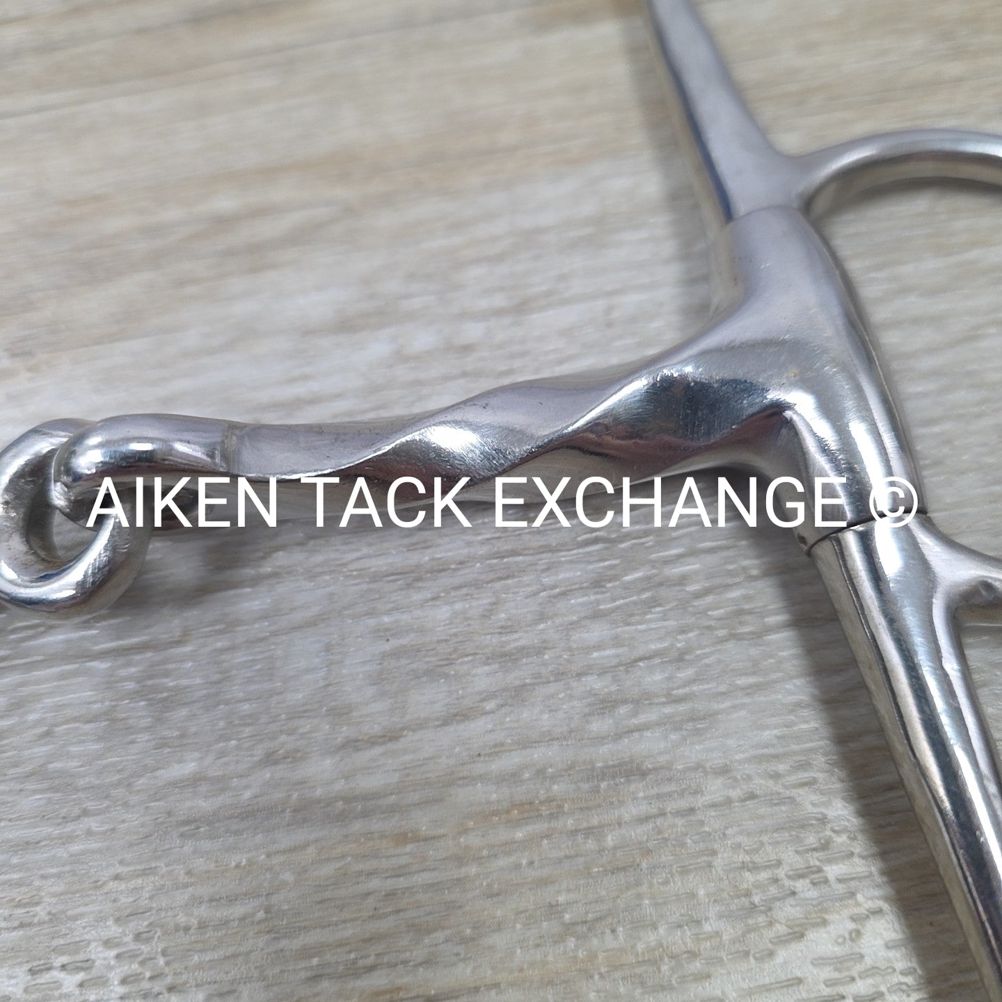 Single Joint Slow Twist Full Cheek Bit 5"