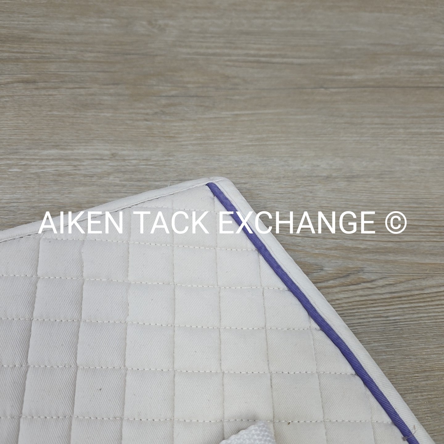 PRI All Purpose Saddle Pad w/ Purple Trim