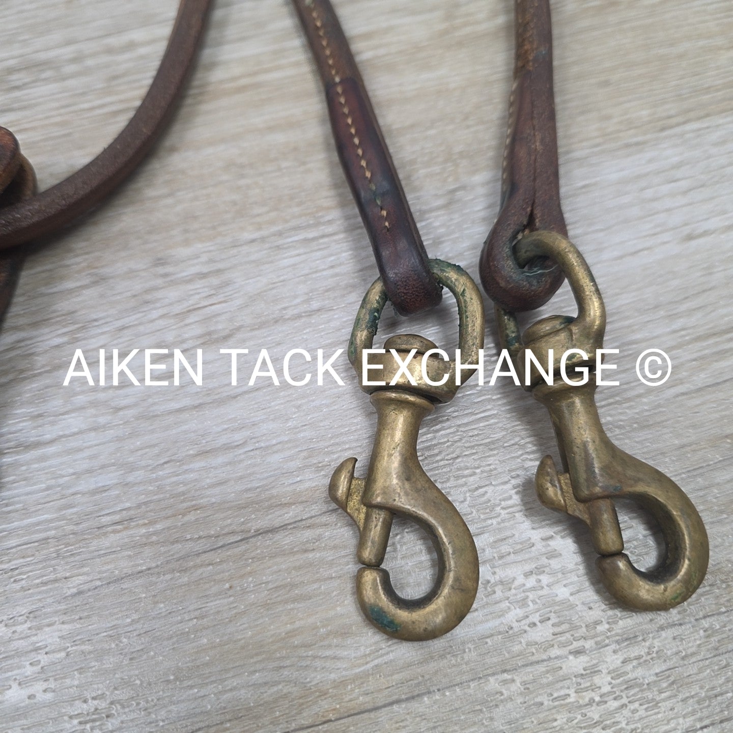 Tory Leather Pulley Draw Reins