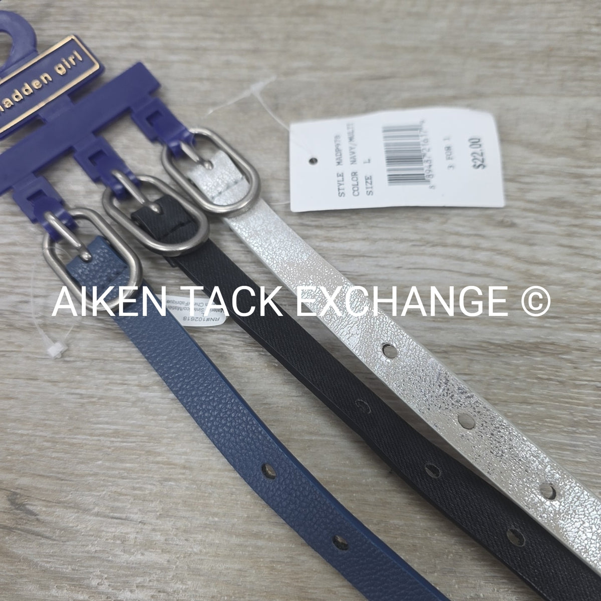 Madden Girl Belts, Set of 3