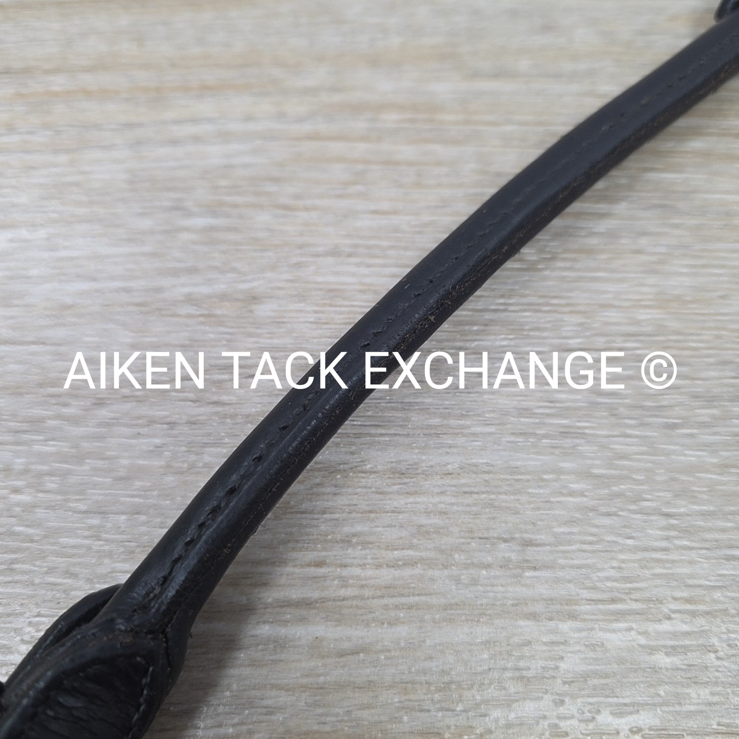 Rolled Leather Grab Strap