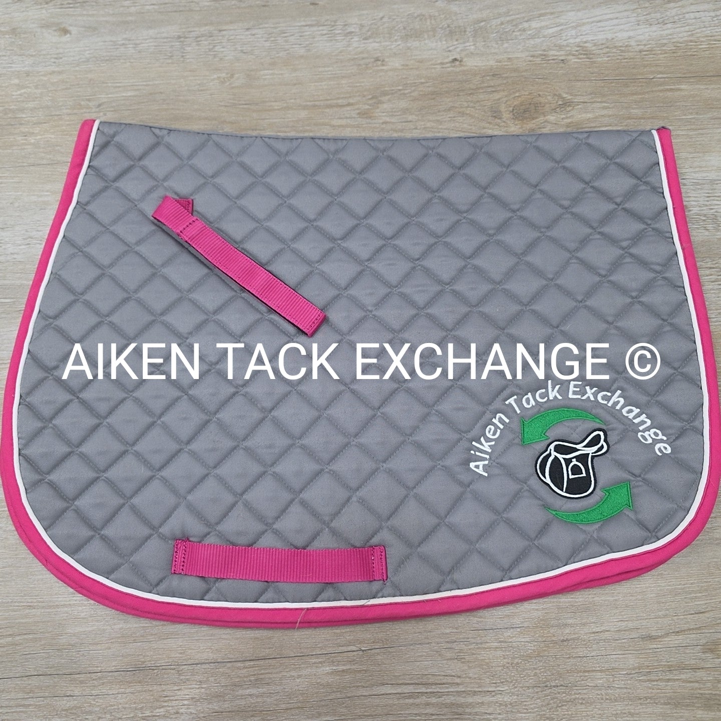 Dover Saddlery All Purpose Saddle Pad w/ Aiken Tack Exchange Logo