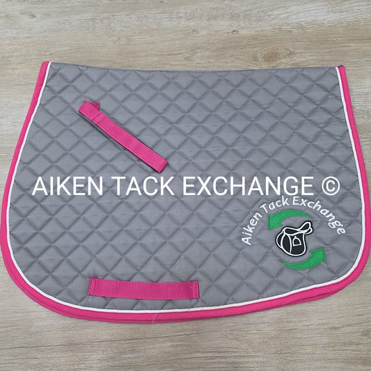 Dover Saddlery All Purpose Saddle Pad w/ Aiken Tack Exchange Logo