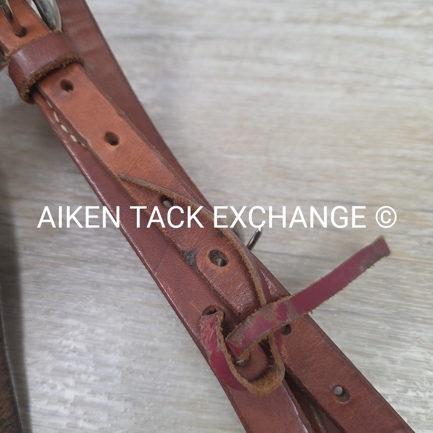 Western Browband Headstall, No Reins, Brown, Size Full