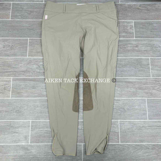 Tailored Sportsman Trophy Hunter Knee Patch Breeches, Size 34