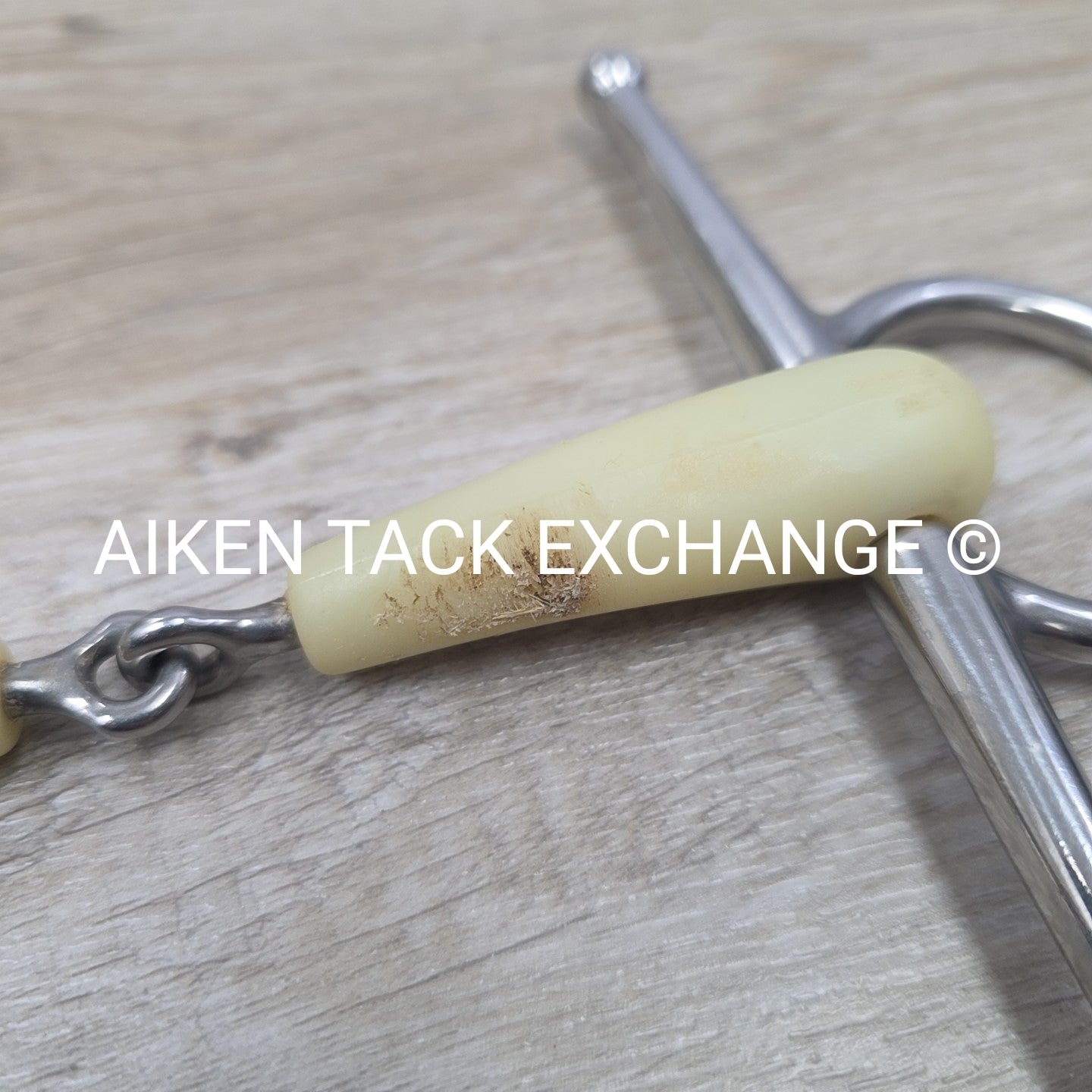 Happy Mouth Single Joint Full Cheek Bit, 5.25" (Has Chew Marks)