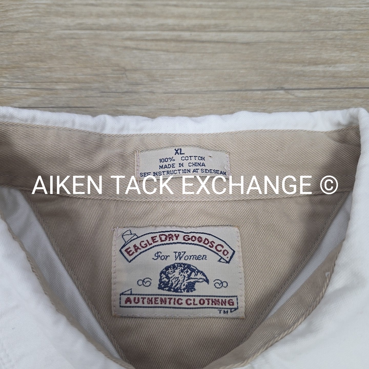 Parelli Eagle Dry Goods Long Sleeve Button Up Shirt, Size XLarge