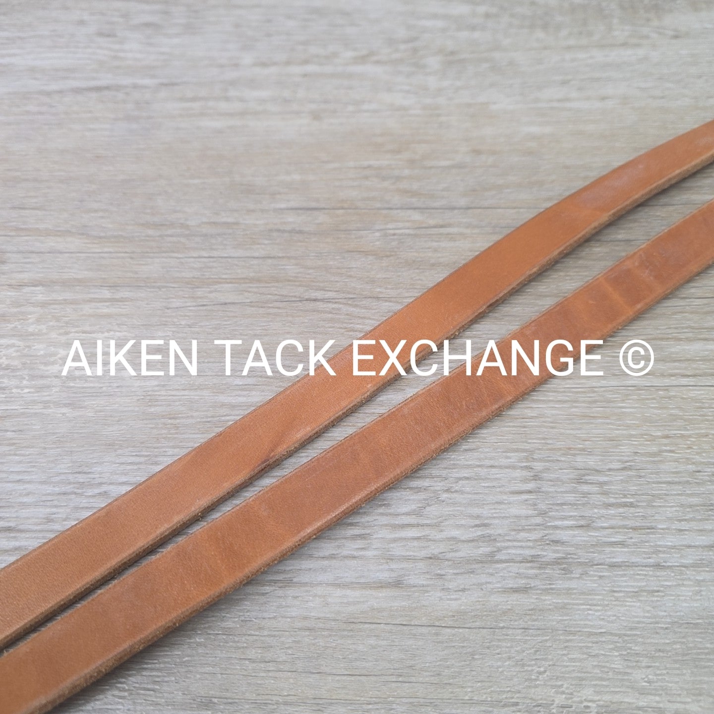 Flat Leather Reins with Snap Ends