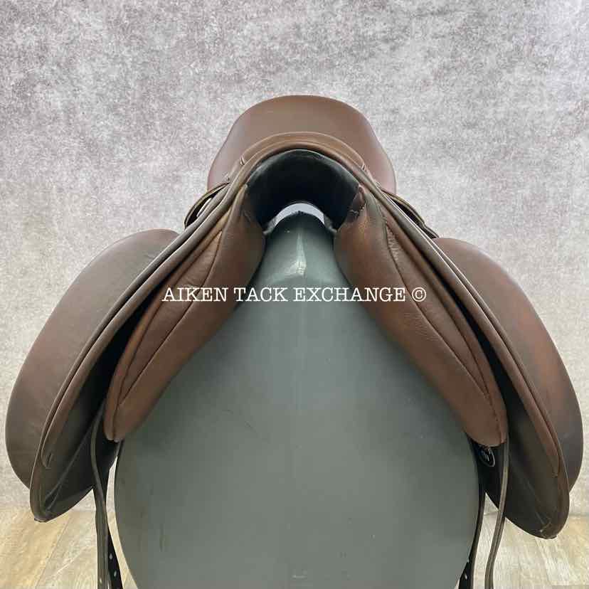 2020 Custom Saddlery Wolfgang Solo MKII Monoflap Dressage Saddle, 18" Seat, Adjustable Tree, Wool Flocked Panels