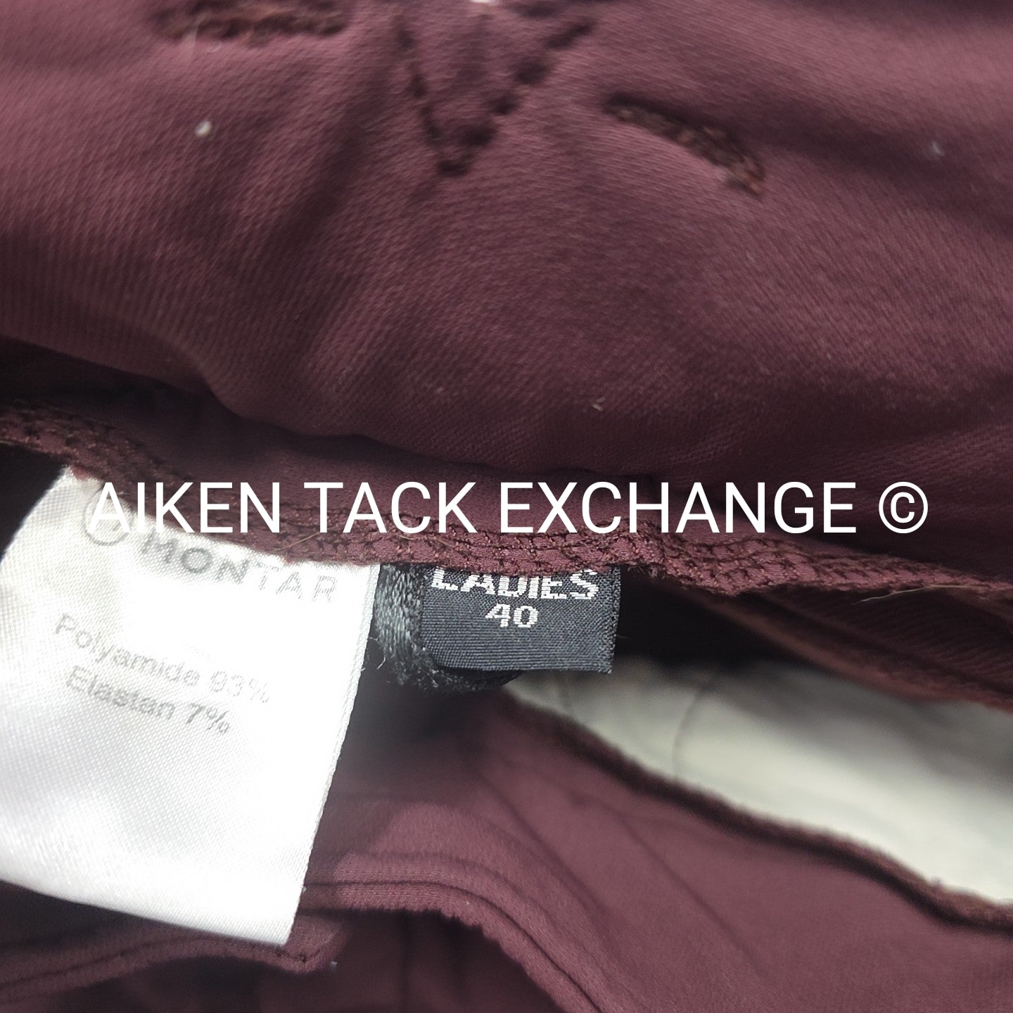 BARGAIN BUNDLE: 2 Pair Montar Silicone Grip Full Seat Breeches, Size 30