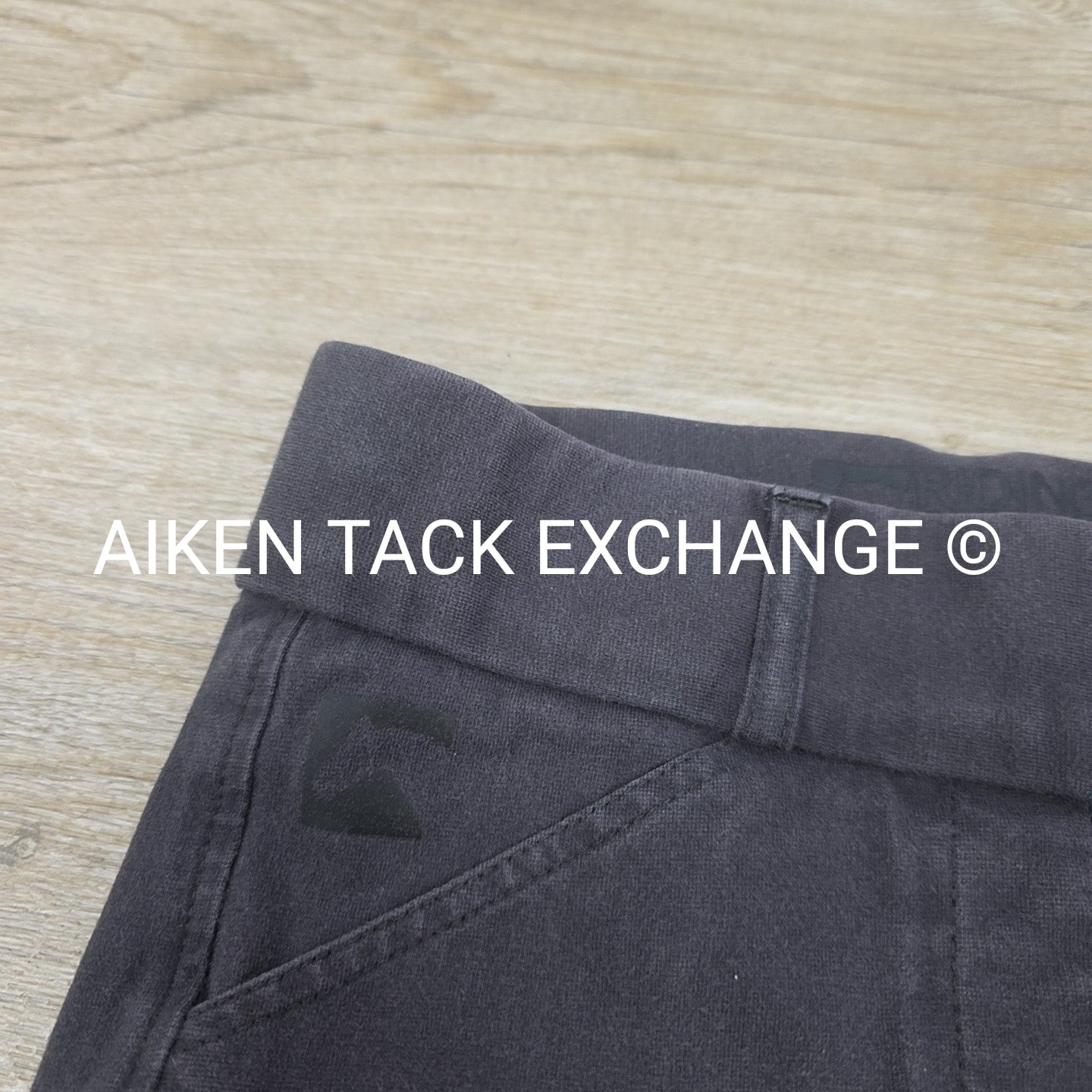 Dover Saddlery Riding Sport Silicone Grip Knee Patch Tights, Size 10