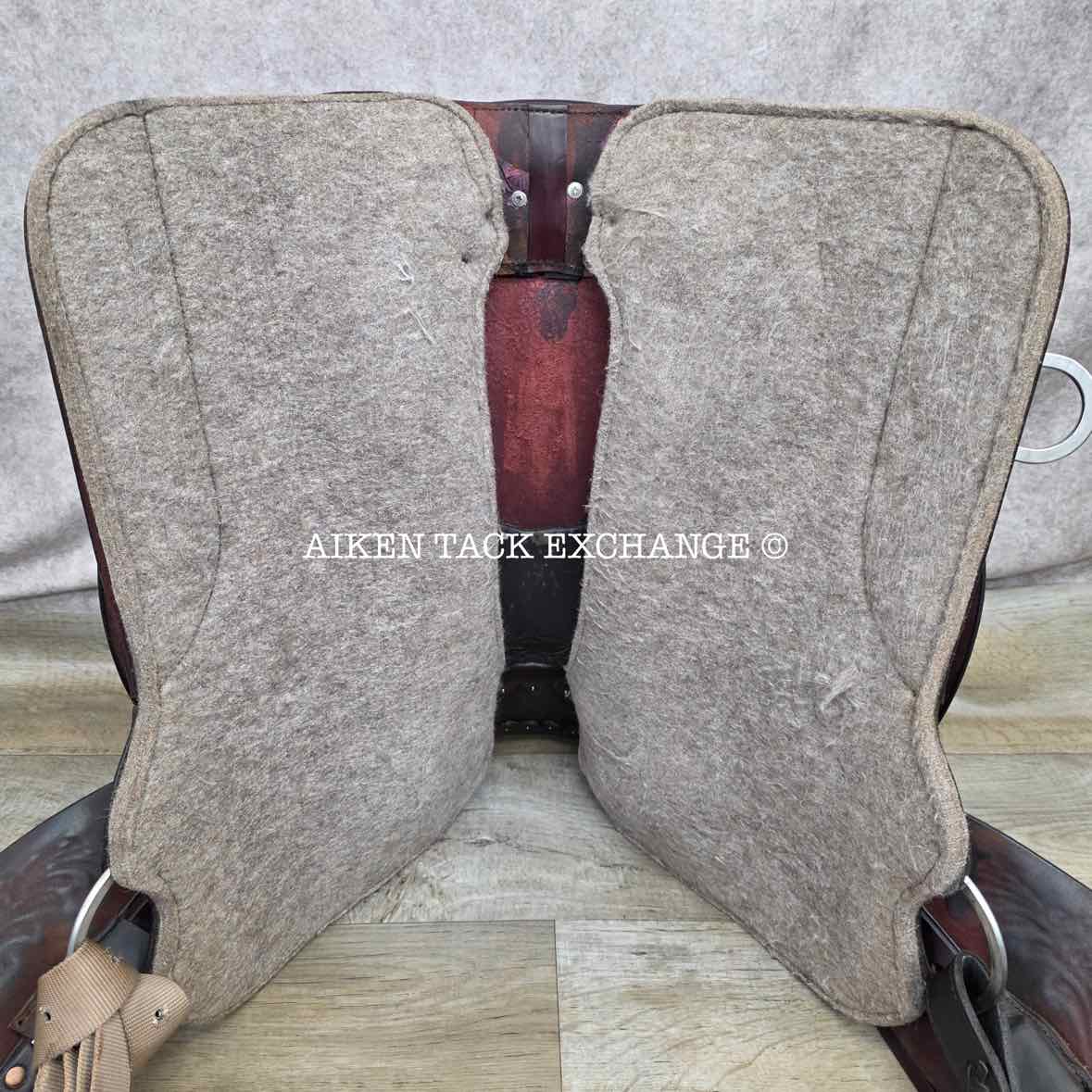 2020 Tucker T91 Meadow Creek Trail Western Saddle, 17.5" Seat, Medium Tree