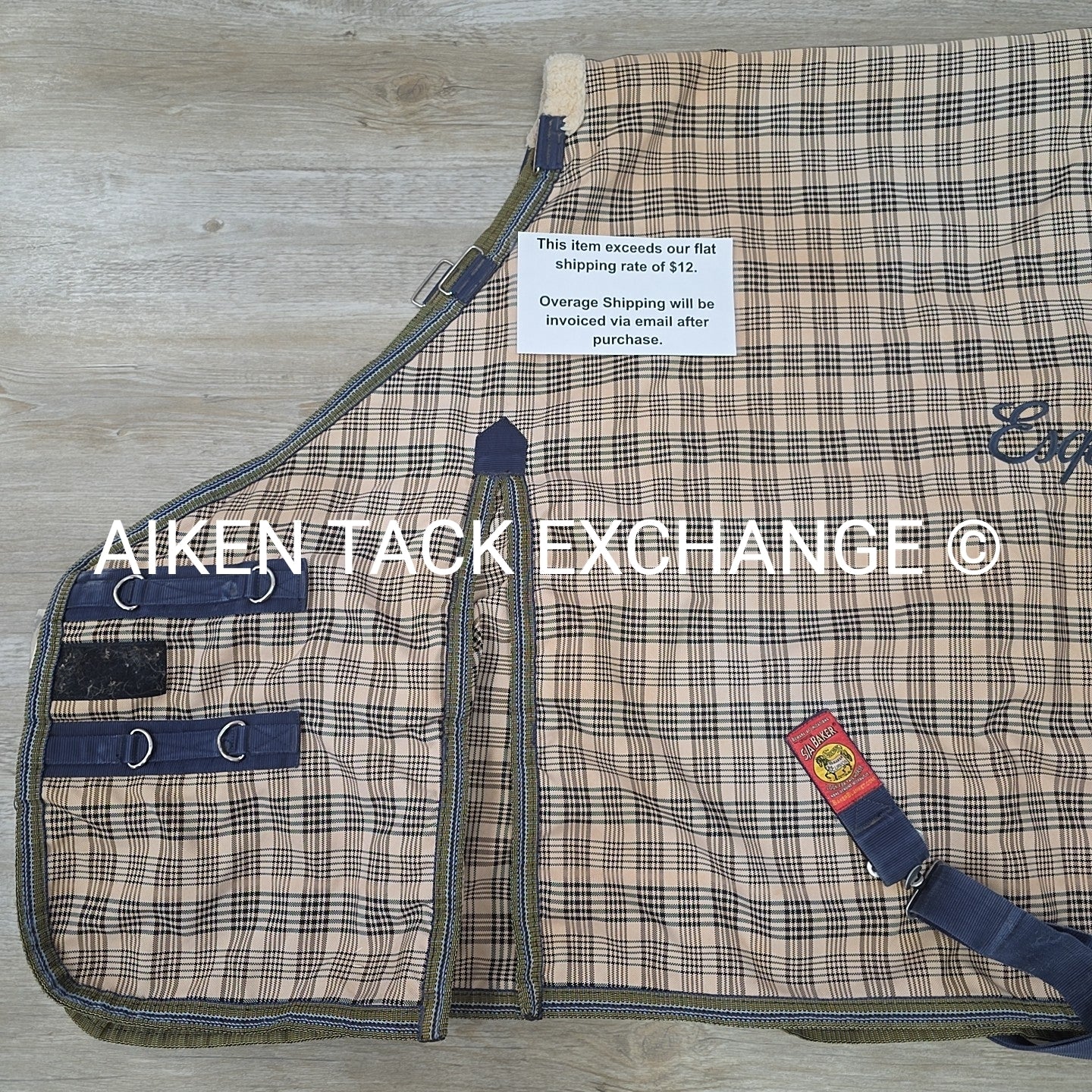 5/A Baker Medium Weight Turnout Blanket, 78"