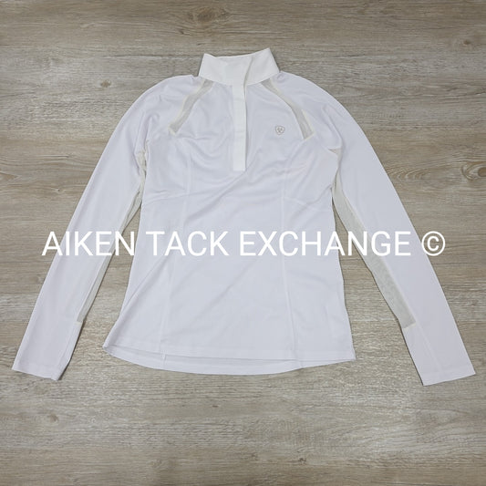 Ariat Long Sleeve Sun Shirt Show Shirt, Size X-Small