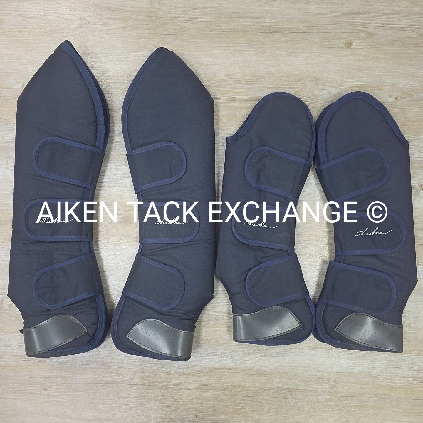 Shedrow Pro Shipping Boots, Front & Hind Set, Size Full