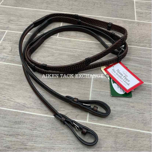 Nunn Finer Soft Grip Reins with Hand Stops, 58"