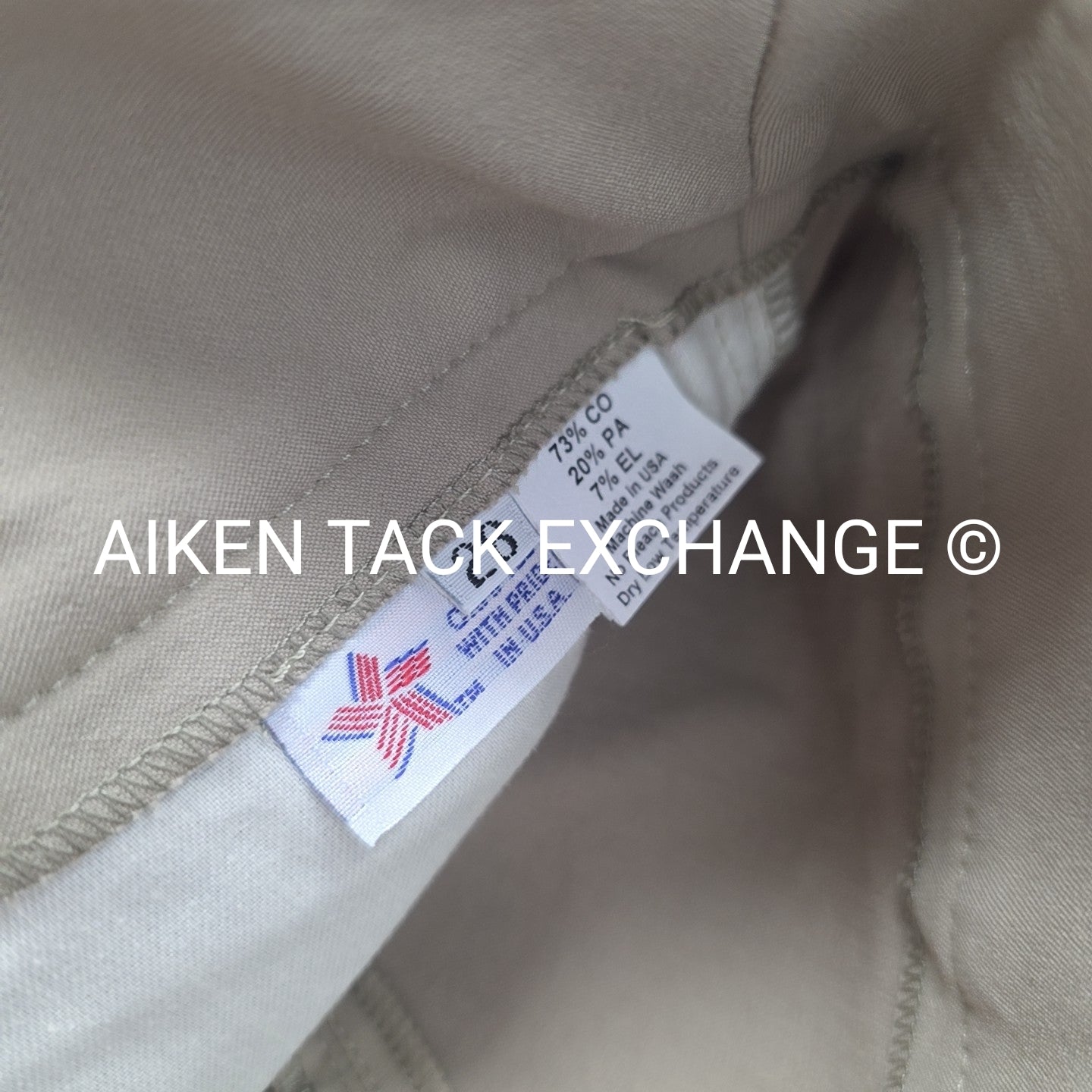 Tailored Sportsman Trophy Hunter Knee Patch Breeches, Size 28 L