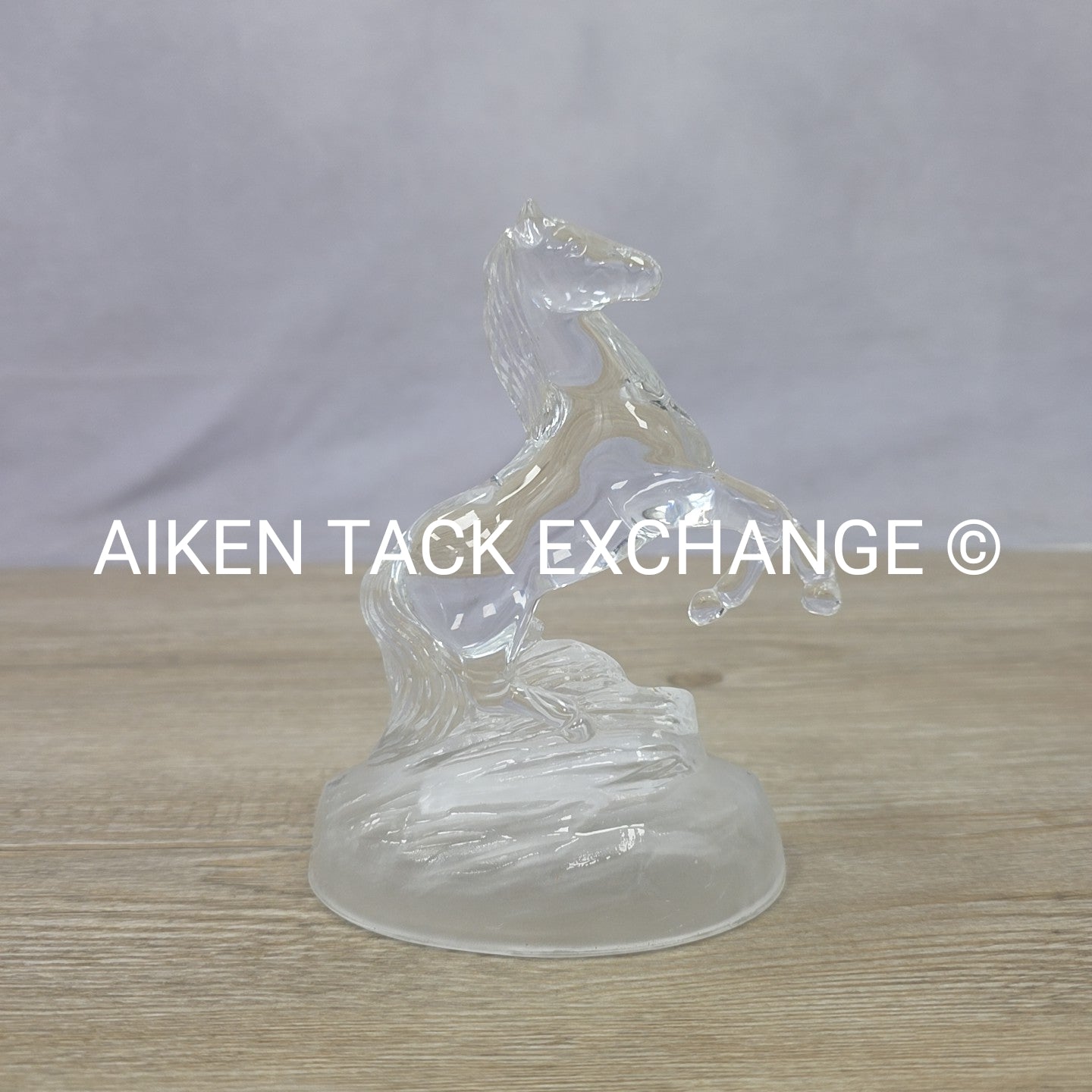 Cristal d'Arques Crystal Horse Figurine