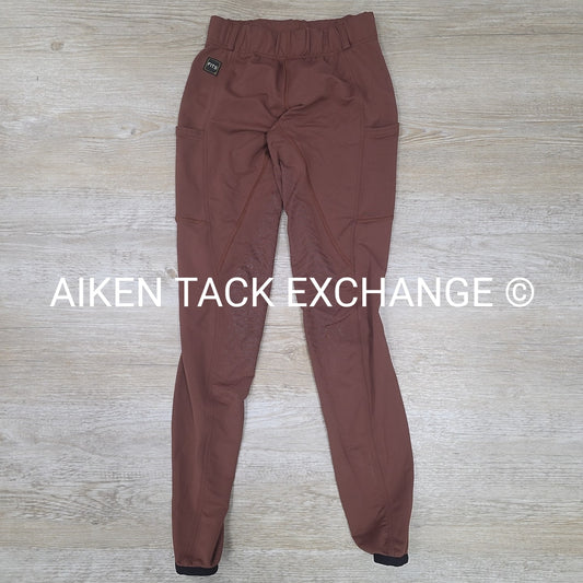 FITS Silicone Grip Knee Patch Riding Tights, Women's Small