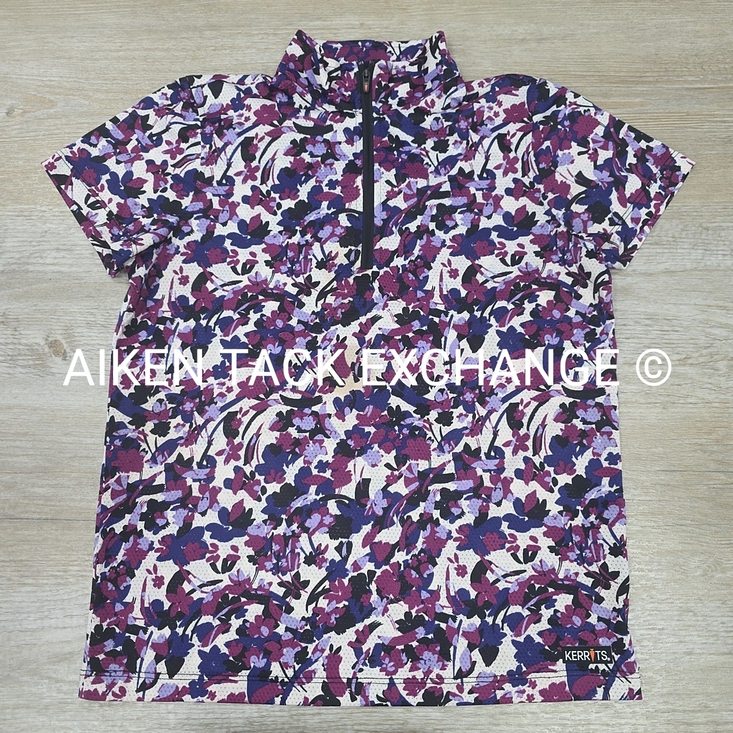 Kerrits Ice Fil Short Sleeve Sun Shirt, Youth XLarge
