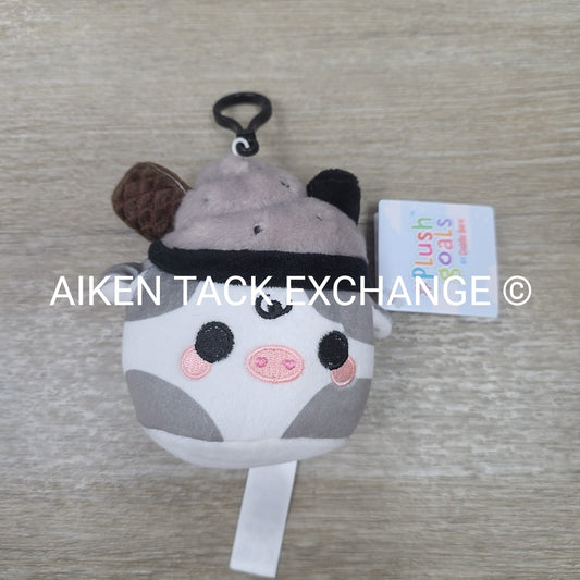 Cuddle Barn Black Sesame Mooshake Keychain