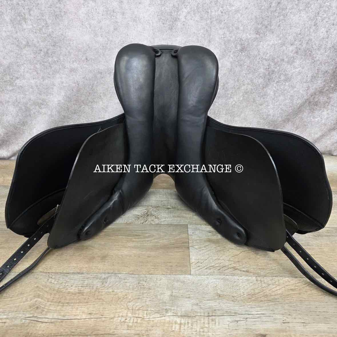 **SOLD** Smith-Worthington Stellar Pulsar Dressage Saddle, 18.5" Seat, Medium Tree, Wool Flocked Panels