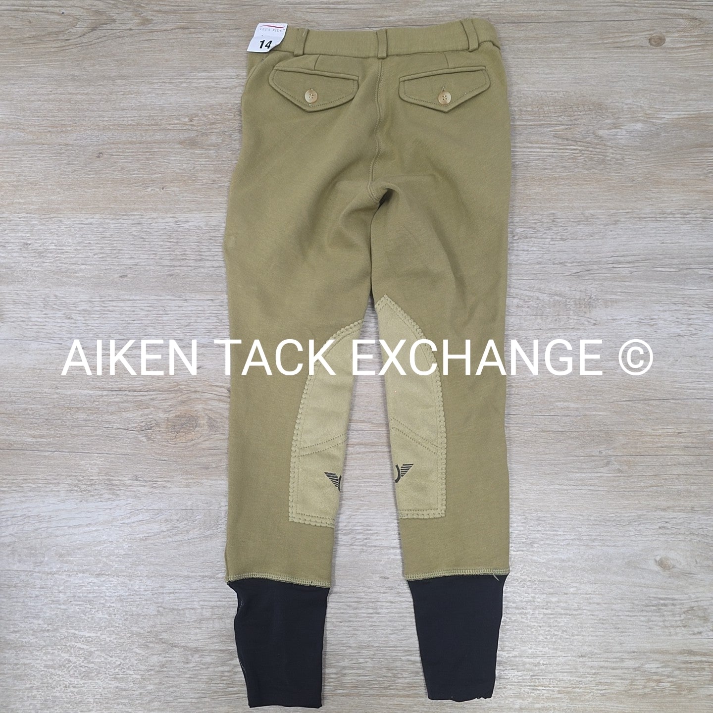 TuffRider Patrol Knee Patch Breeches, Brand New, Youth 14