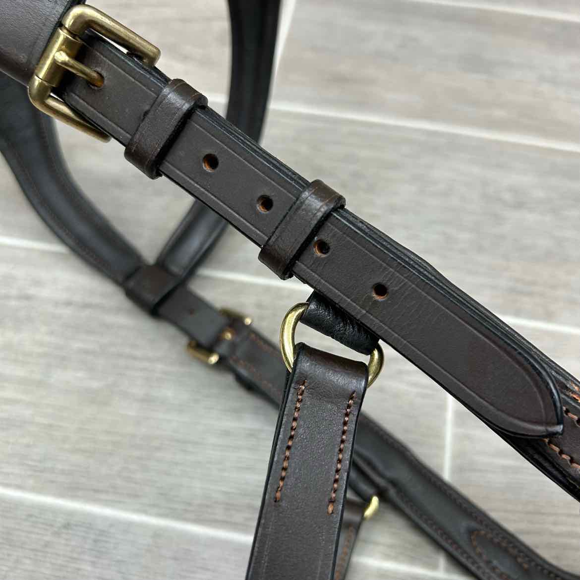 Horseware Micklem 2 Multi Bridle with Rubber Reins, Brown, Size Full