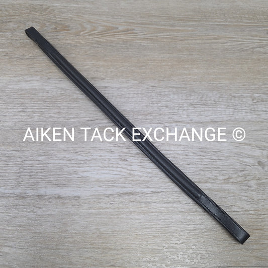 SmartPak Harwich Padded Plain Raised Browband, Black, Size Full