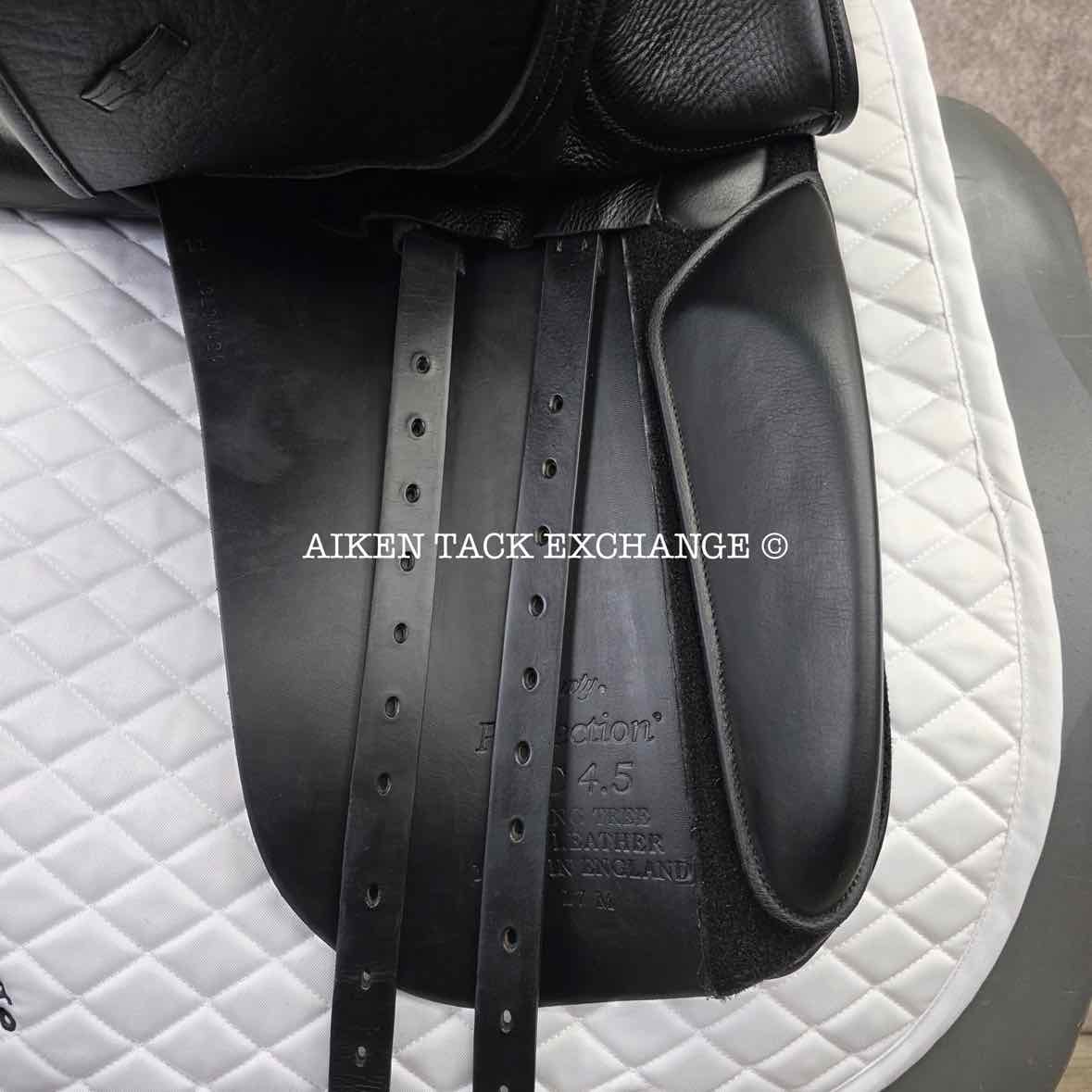 **SOLD** 2013 County Perfection CC Dressage Saddle, 17" Seat, Medium Tree, Wool Flocked Panels
