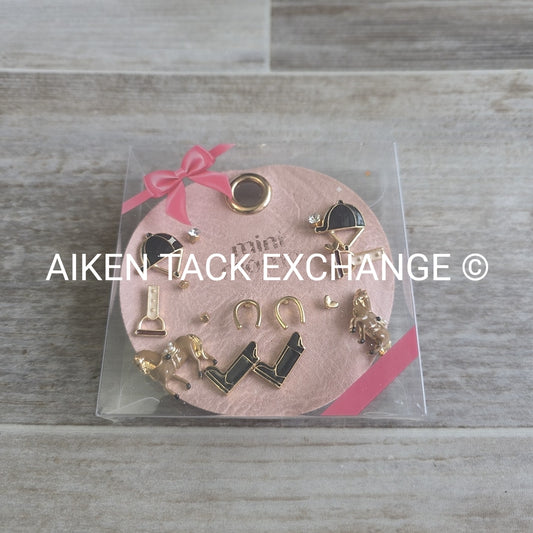 Equestrian Earring Set - 8 Pairs Total