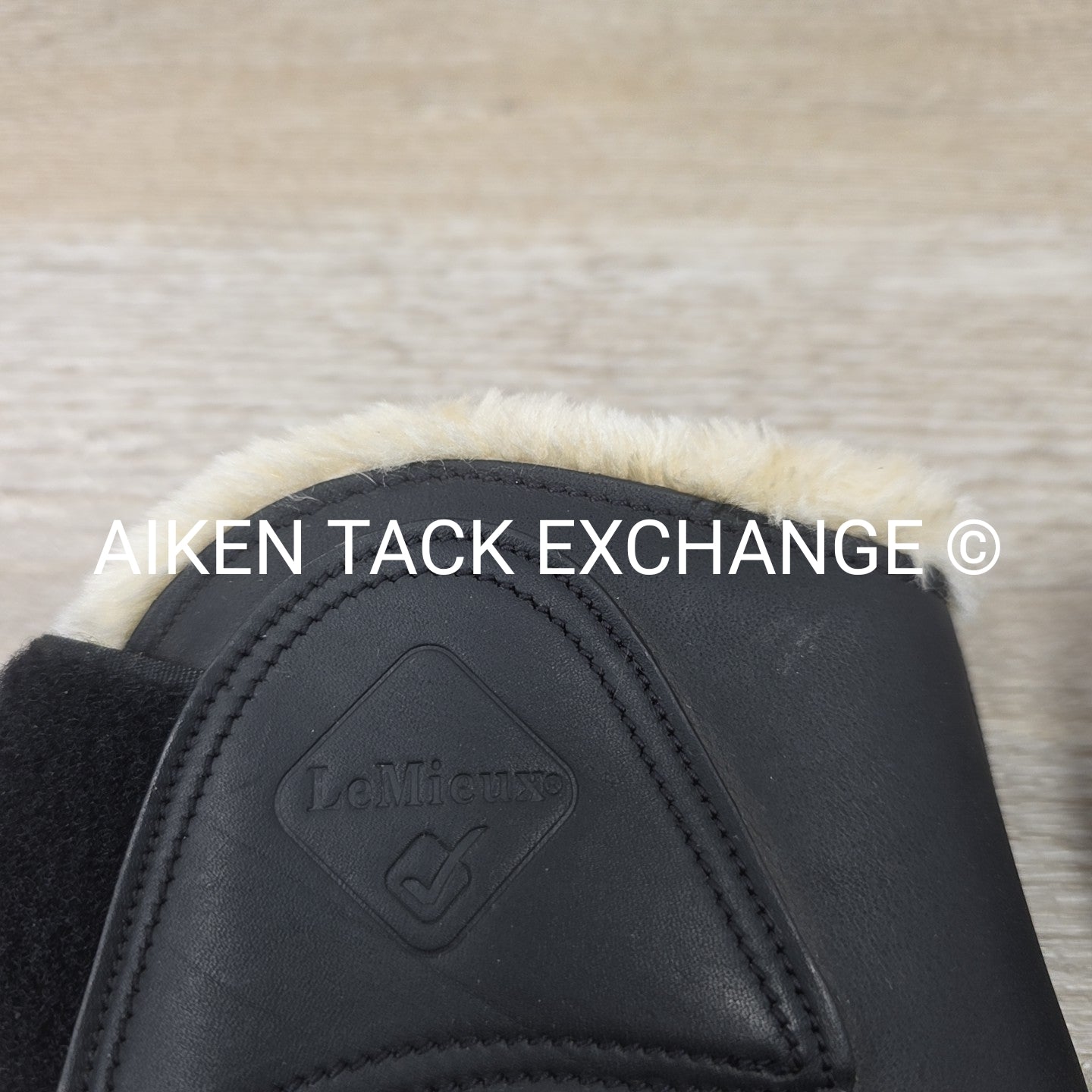 LeMiuex Capella Comfort Fetlock Boots, Black, Size Large Horse (3)